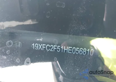 2017 Honda Civic Lx z USA, uszkodzony, nr VIN 19XFC2F51HE056810